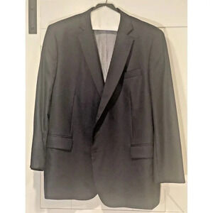 Tailored Culture Stafford Navy Blue Gold Button Blazer. Mens Size 50L